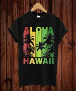 Aloha Hawaii Shirt Tropical Hawaiian T-shirt