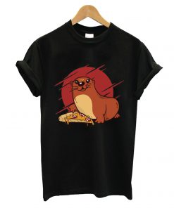 Baby Otter Pizza T shirt