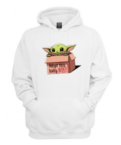 Baby Yoda The Mandalorian Adopt This Jedi Hoodie