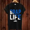Brap Life Funny Snowmobile T-shirt