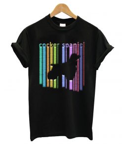 Colour Roll Cocker T shirt