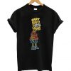 Custom Bart Simpson Word T Shirt
