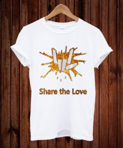 Cute Fingers Share Love Shirts For Kids T-Shirt