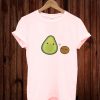 Cute avocado and stone Classic T-Shirt