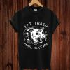 EAT TRASH HAIL SATAN POSSUM T-shirt