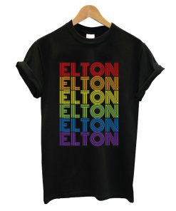 Elton Rainbow T shirt