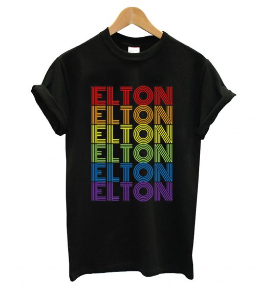 Elton Rainbow T shirt