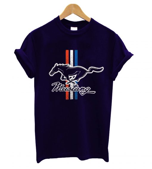 Ford Mustang Classic Stripes T shirt