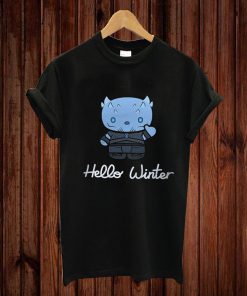 Hello Winter Chica T-shirt