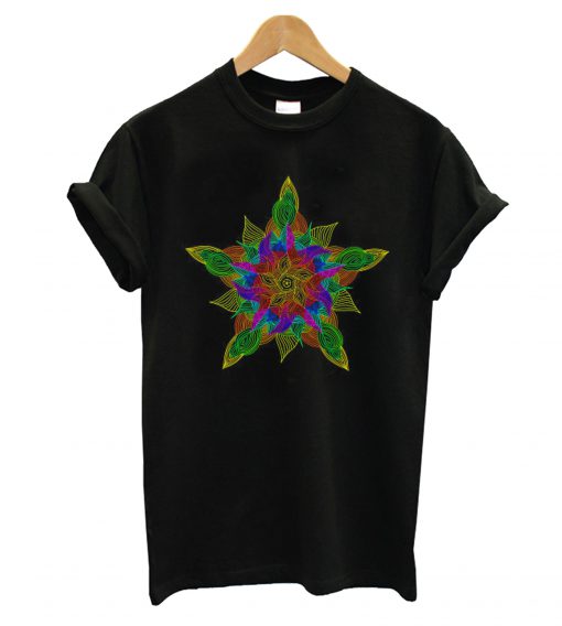 Mandala Star T shirt