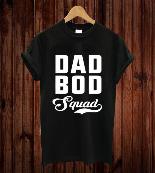 Mens Dad Bod Squad, Matching Dad Bod Shirts Fathers Day T-Shirt