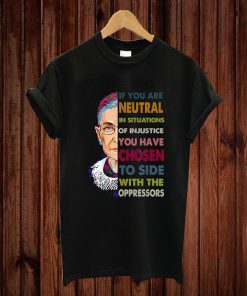 Ruth Bader Ginsburg Notorious Rbg Shirt Quote Feminist Gift T-Shirt