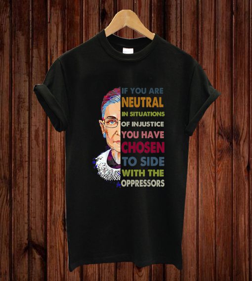 Ruth Bader Ginsburg Notorious Rbg Shirt Quote Feminist Gift T-Shirt