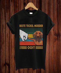 Vintage Beste Teckel Moeder Ooit T-shirt