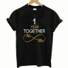1 Year Anniversary Couples TShirt