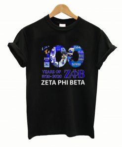 100 Years Of 1920 2020 Zeta Phi Beta Limited Edition T-Shirt