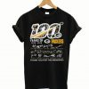 100 Years Of Green Bay Packers 1919 2019 Thank You For The Memories TShirt