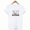 101 days of school dalmatian dog Tee Shirt