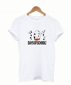101 days of school dalmatian dog Tee Shirt