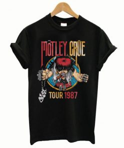 1987 Tour Motley Crue TShirt