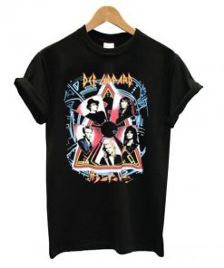 1988 Def Leppard Hysteria Tour T Shirt 80s Band T shirt