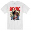 AC DC Rock Cartoon T shirt