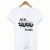 Ack Flag Funny Black Flag T Shirt