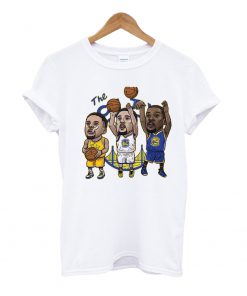 Cartoon Golden State Basketball T Shirt