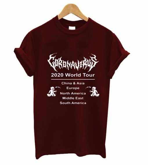 Coronavirus World Tour 2020 Tshirt