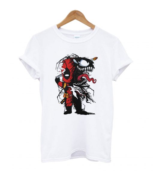 Deadpool Venom Christmas T shirt