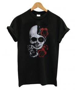 Dia De Los Muertos Two Face T shirt