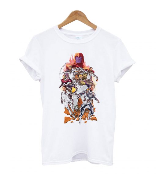 Endgame Thanos And Avengers T shirt
