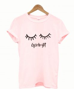 Eyelash Print Crop Tshirt