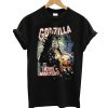 Godzilla Retro Poster Japanese King Of The Monsters T shirt
