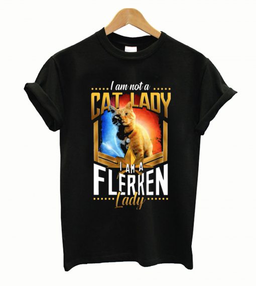 I Am Not A Cat Lady I Am A Flerken Lady Tshirt