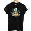 Jusxout Pineapple Watercolor Hello Female T shirt