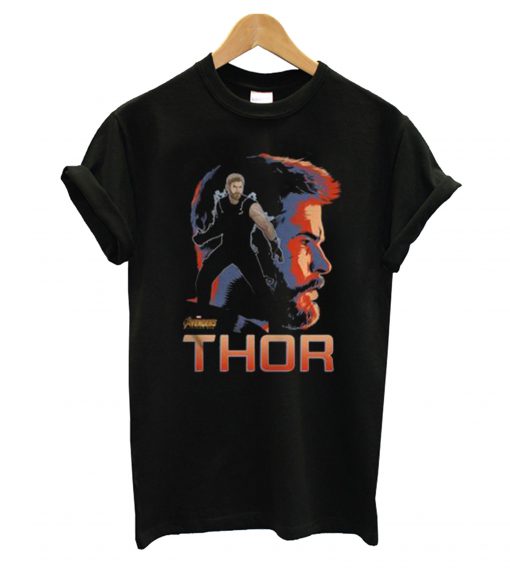 Marvel Avenger Infinity War Thor Shield T shirt