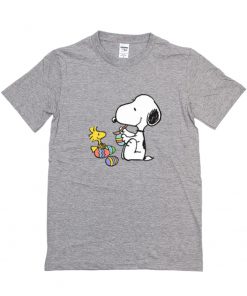 Peanuts Snoopy Easter Egg T Shirt