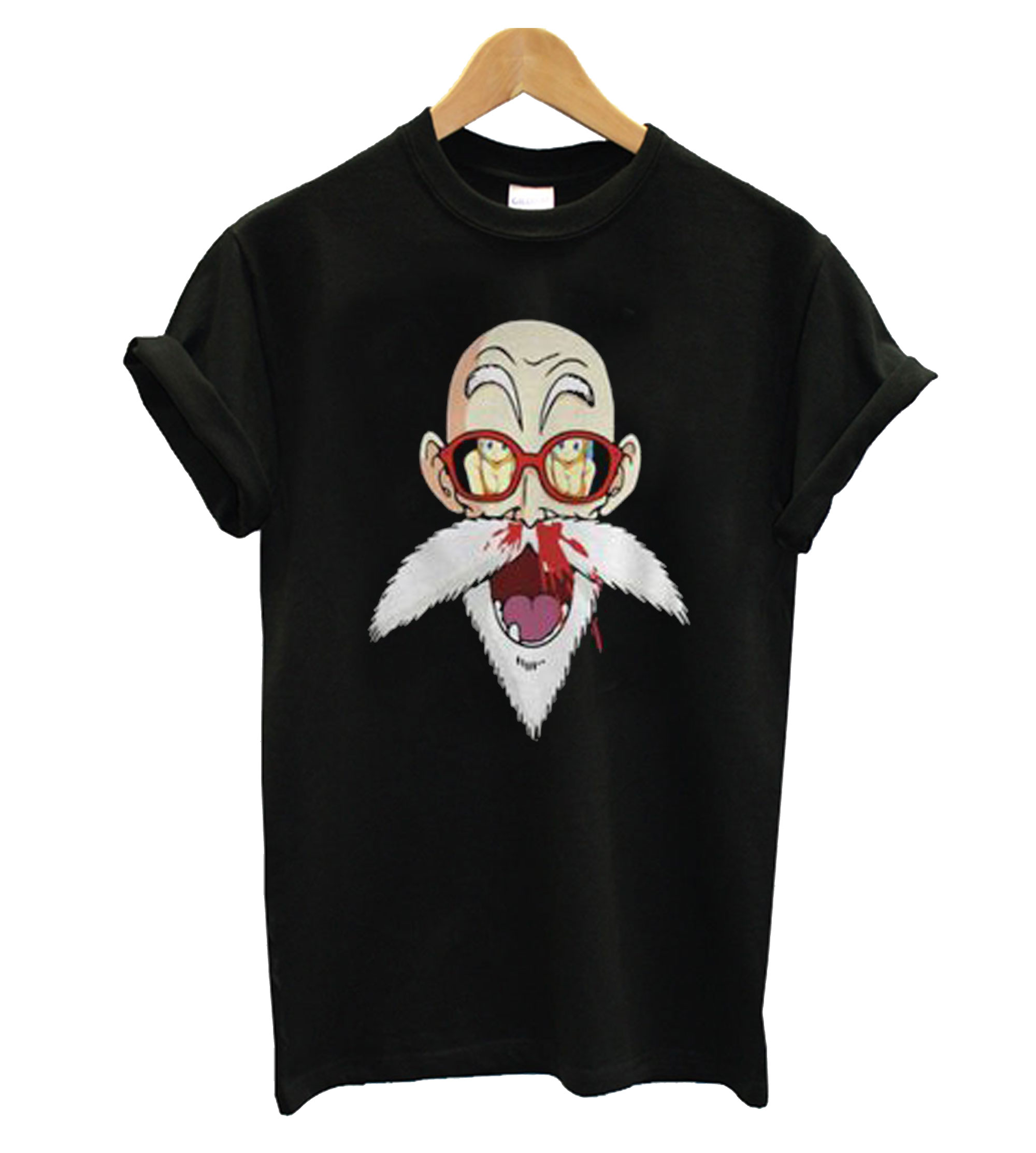 Perverted Master Roshi Nose Bleeding T shirt