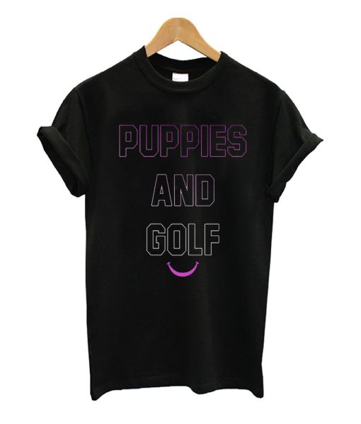 Puppies and golf T Shirt