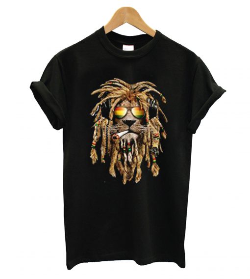 Rasta Reggae Lion T shirt