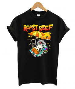 Roast Beef Cow On Beach T shirt