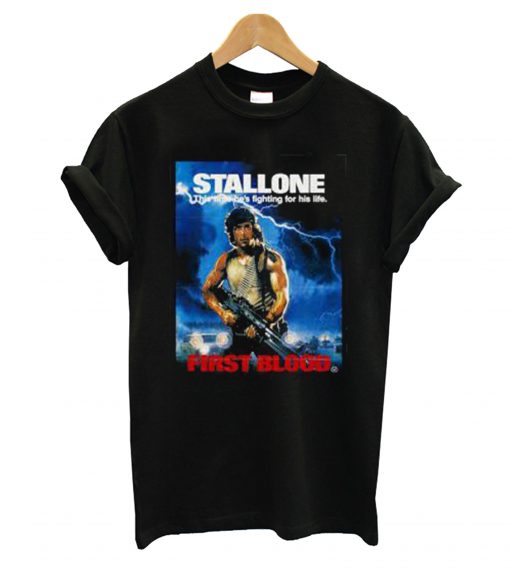 Stallone Rambo First Blood T shirt