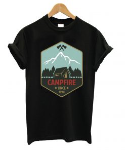 Camper campfire T Shirt