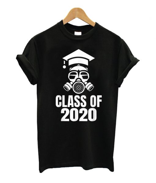 Class of 2020 Quarantine Seniors Gas Mask T Shirt