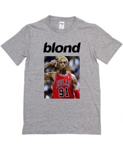 Dennis Rodman Bulls Blonde T Shirt