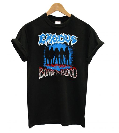 EXODUS Vintage 80’s World Tour 1986 Bonded By Blood T shirt