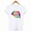 Psychedelic Lips T shirt