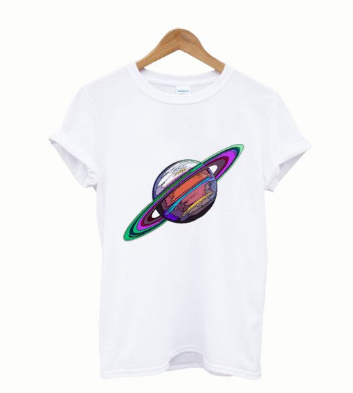 Saturn Planet T shirt