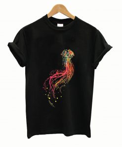 Scyphozoa rainbow T Shirt